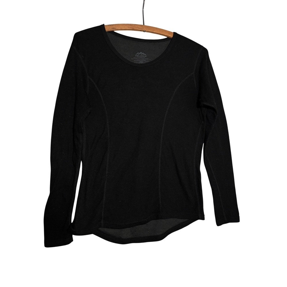ColdPruf Womens L Long Sleeve Base Layer Thermal Top Crew Neck Gorpcore Trails
